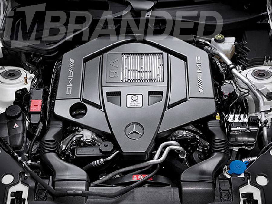 Mercedes-Benz SLS AMG - Engine Detail | iMBranded
